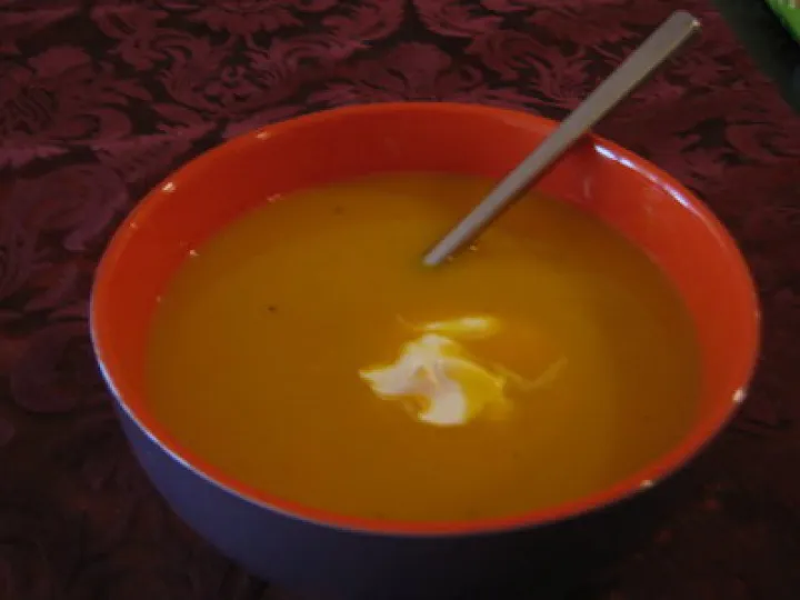 Kürbiscremesuppe