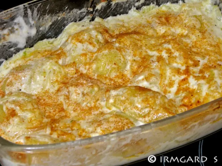 Backkartoffeln mit Frühlingszwiebeln