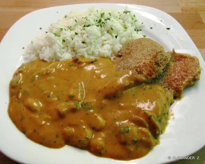 Champignon Rahm Schnitzel