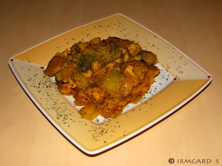 Kartoffel-Blumenkohl-Curry