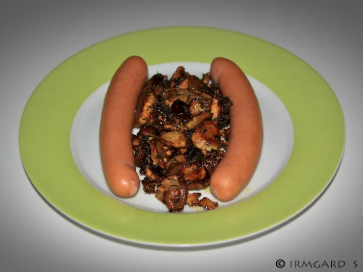 Gebackene Petersilienwurzeln