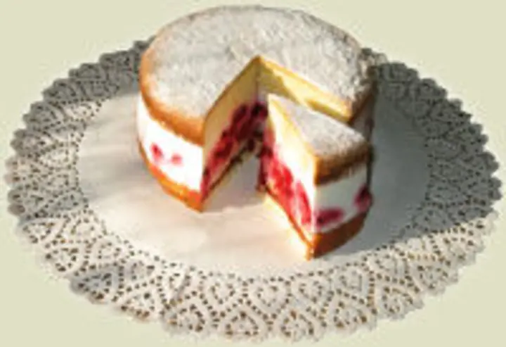 Joghurt-Himbeer-Torte 