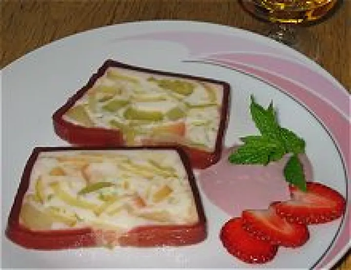 Rhabarberterrine