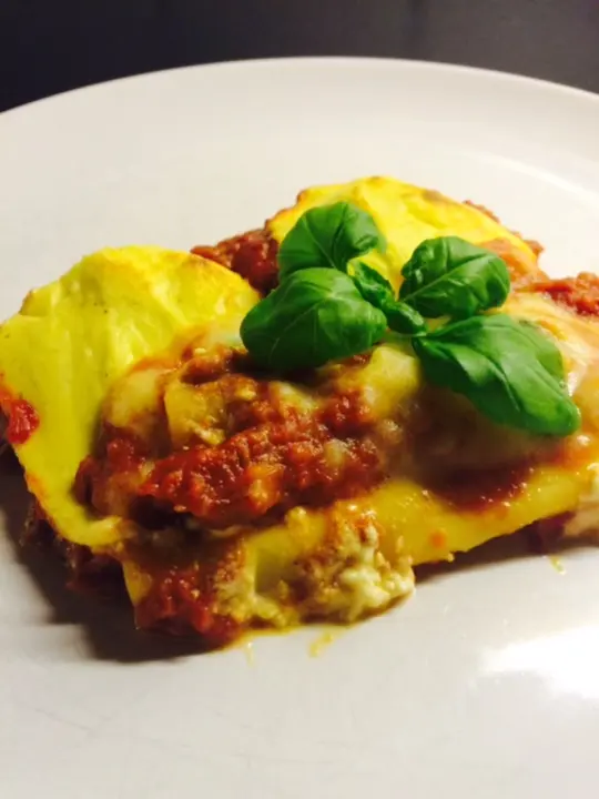 Kartoffel-Tomaten Cannelloni 