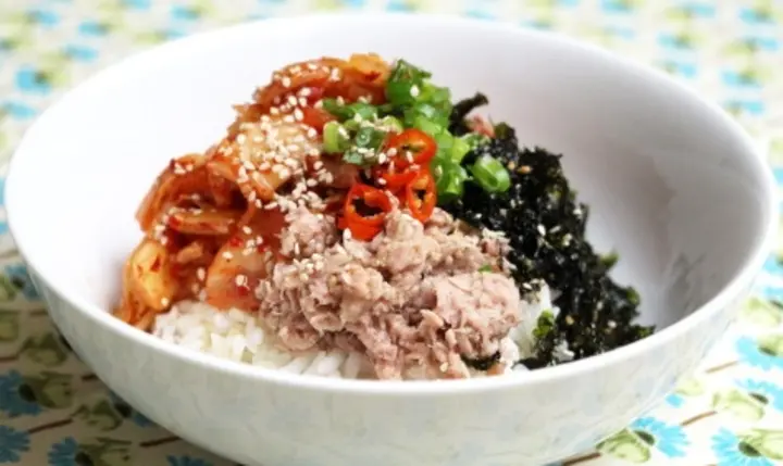 Kimchi Thunfisch Bipimbap