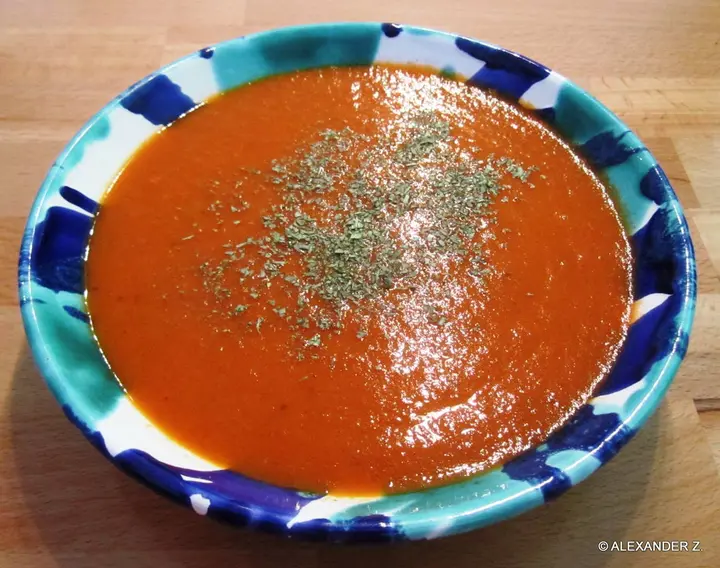Klasische Tomatensuppe