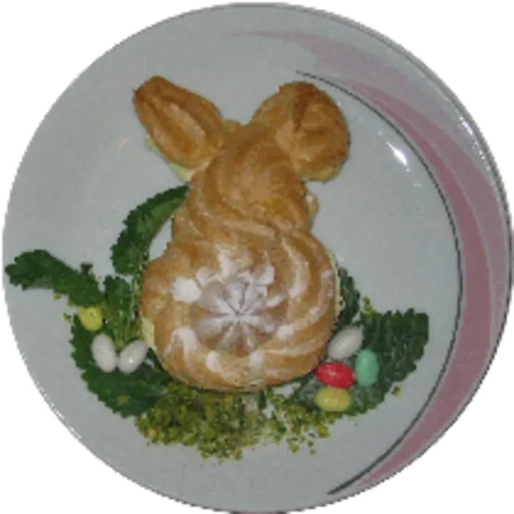 Osterhasen mit Eierlikörcreme