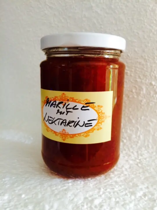 Marillenmarmelade mit Nektarinen+Cointreau