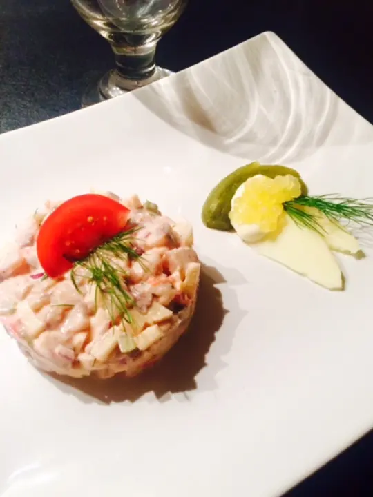 Matjes Tartar mit Apfel