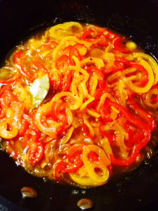 Paprikagemüse mit Marille