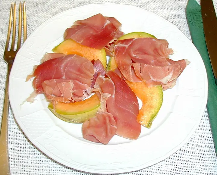 Prosciutto mit Melone