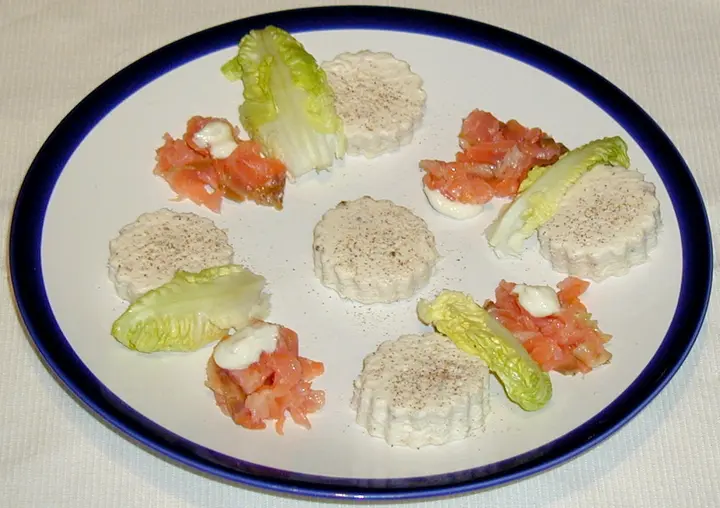 Räucherforellenterrine