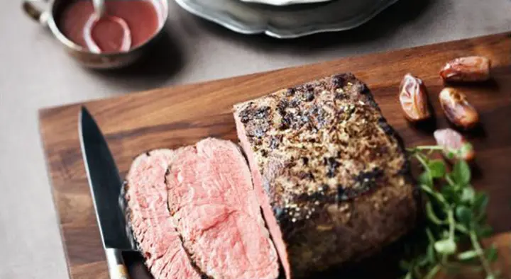 Roastbeef mit Alles Liebe Dinkelrisotto