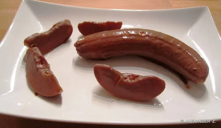 Schokolade überzogenes Obst