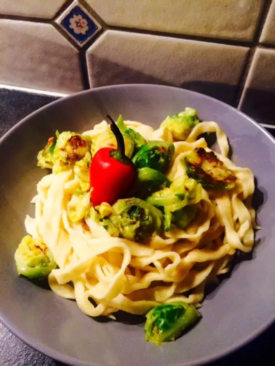 Selbstgemachte Nudeln 