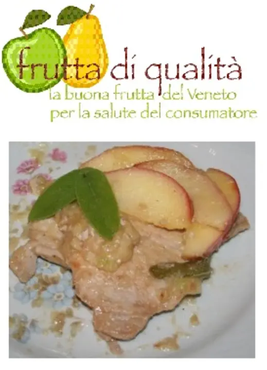 Schnitzel mit Äpfel