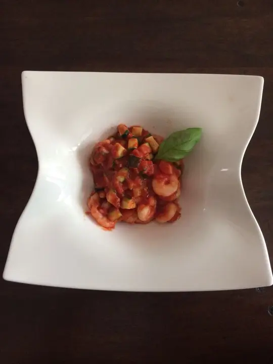 Schnelle Garnelenpfanne