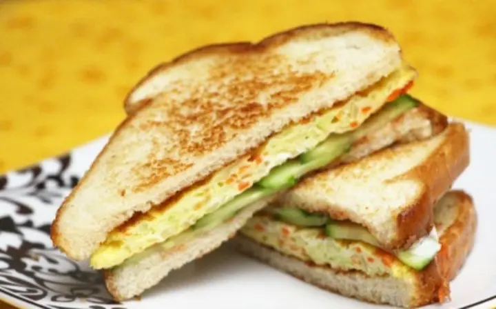 Koreanischer Frühstückstoast