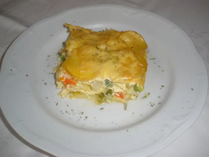 Erdäpfel - Gemüse - Lasagne