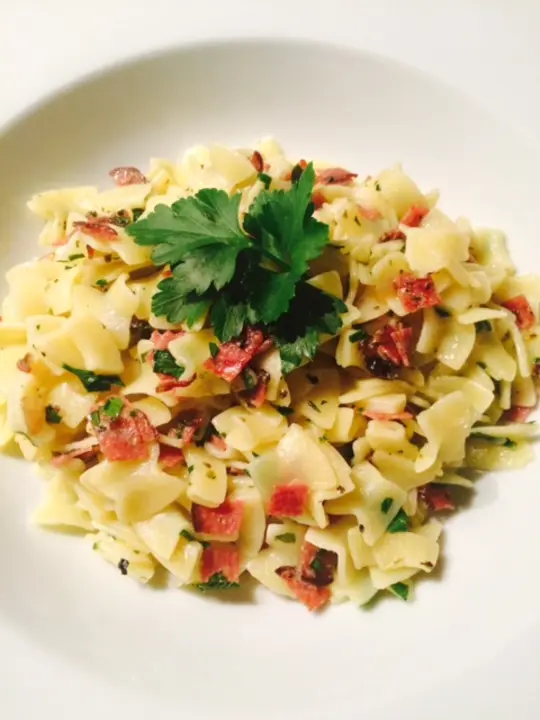 Schnelle Wurst-Nudeln