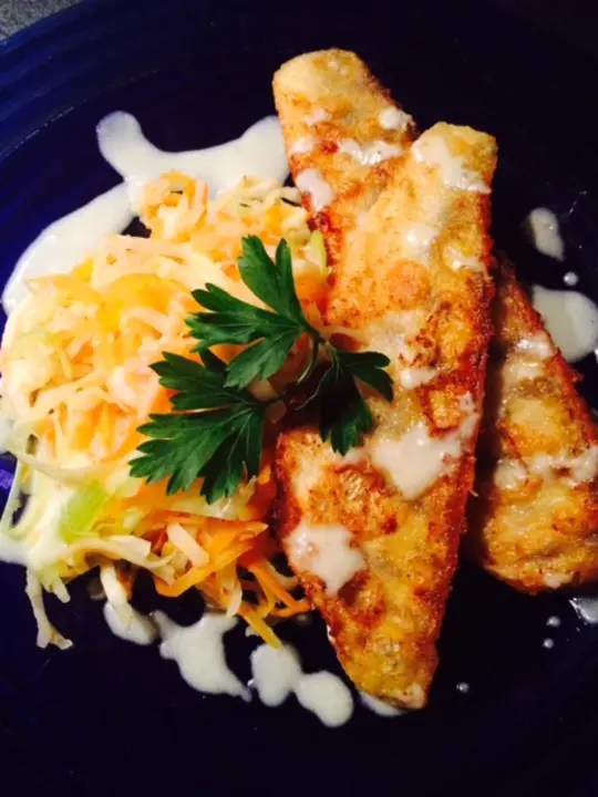 ZANDER auf Wurzelgemüse mit Krenschaum