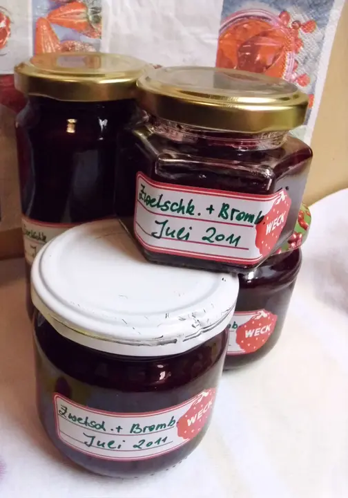 Zwetschken - Brombeer - Marmelade