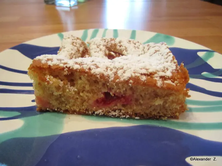 Zwetschkenkuchen mit Vollkornmehl