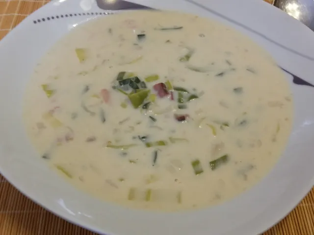 Käse Lauch Suppe