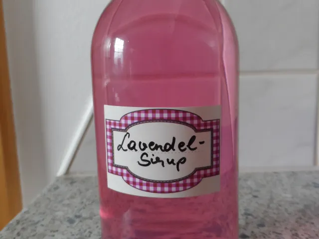 Lavendel Sirup