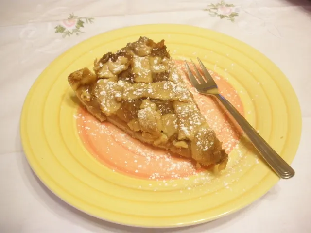 Mürber Apfelgitterkuchen