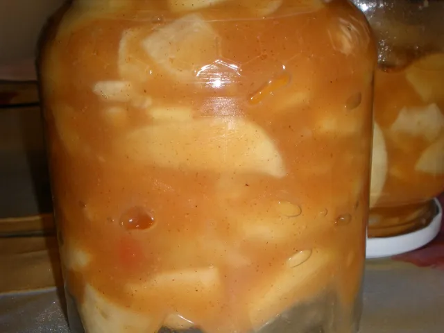 Füllung für Apfelkuchen/Pie/Tarte auf Vorrat