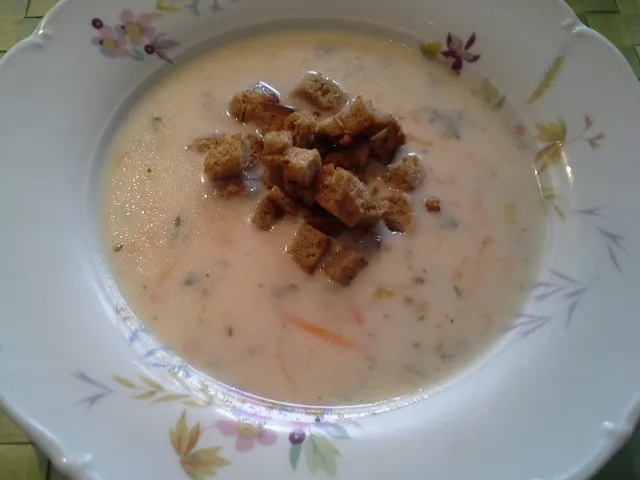 Herzhafte Käsesuppe