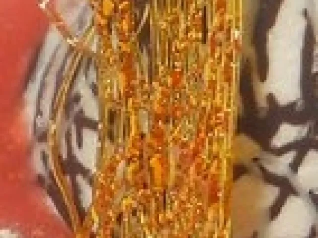 Karamellgarnitur (für Desserts)