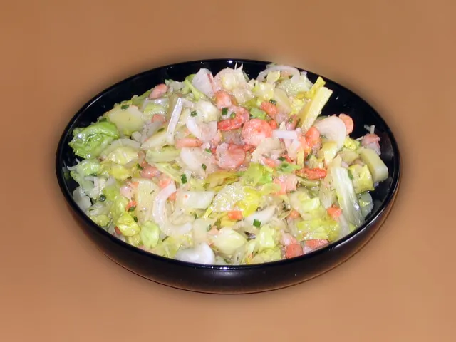 Krabben-Kartoffelsalat