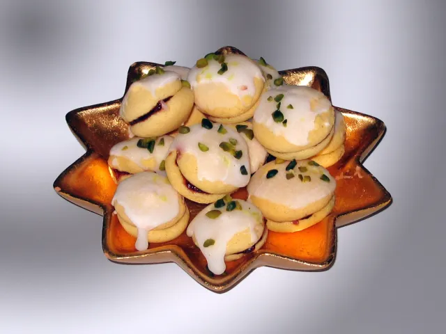 Biskuit-Schneebälle