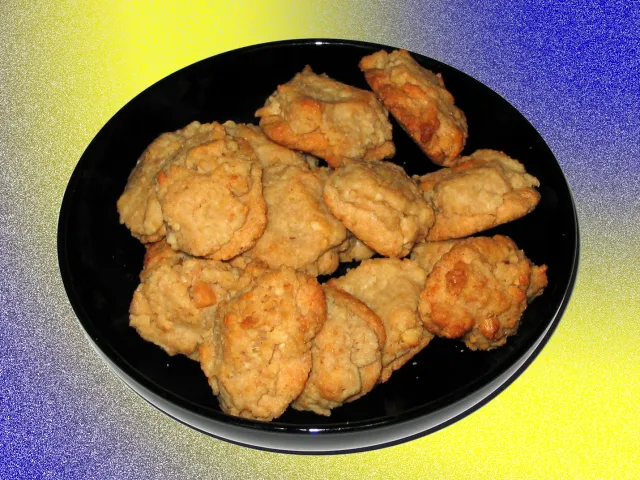 Erdnuss-Cashewkern-Kekse