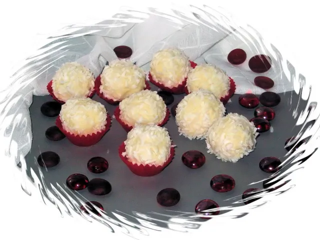 Amaretto-Kokostrüffel