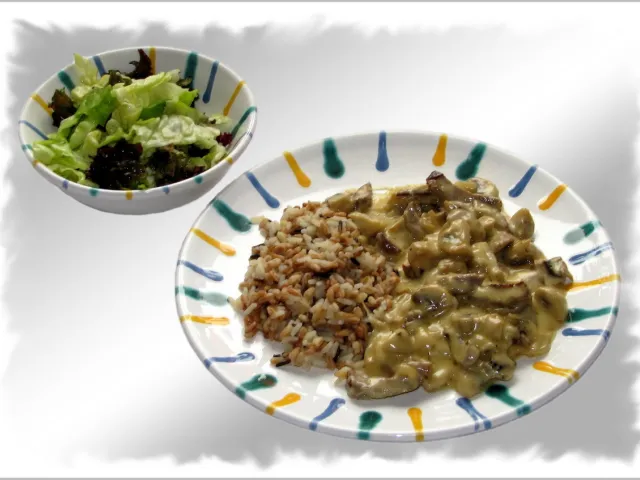 Schweinefilet mit Champignon