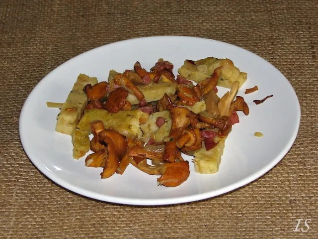 Gebratene Eierschwammerl