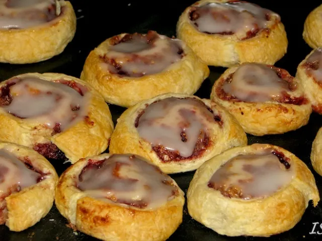 Ribisel-Nuß-Schnecken
