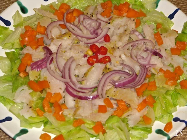 Pangasiusfiletsalat