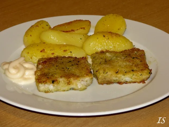 Dorschfilet mit Kräuterkruste