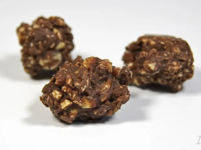 Schoko-Cashewkern-Rumtrüffel