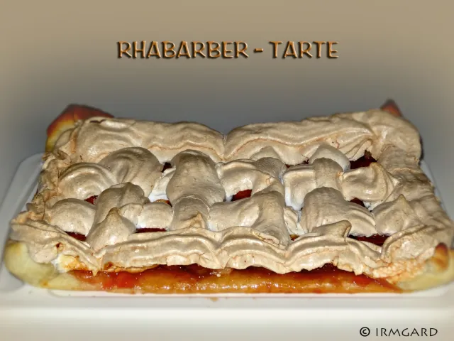 Rhabarber-Tarte
