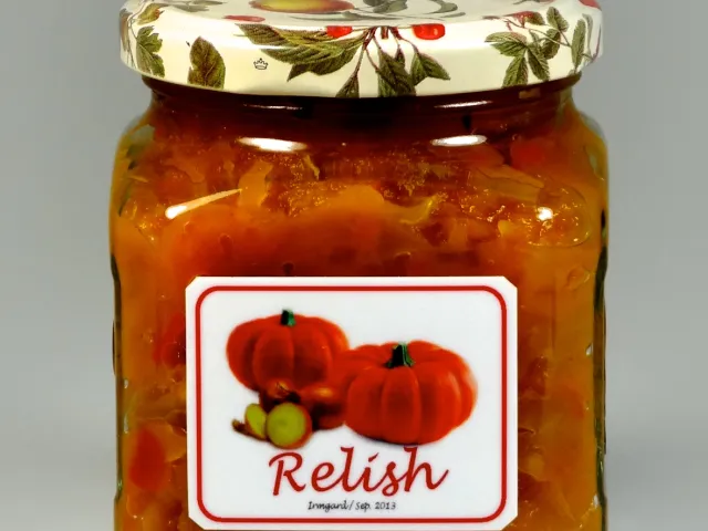 Kürbis-Zwiebel-Relish