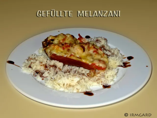 Gefüllte Melanzani