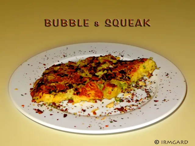 Bubble & Squeak (Wirsing-Kartoffelkuchen)