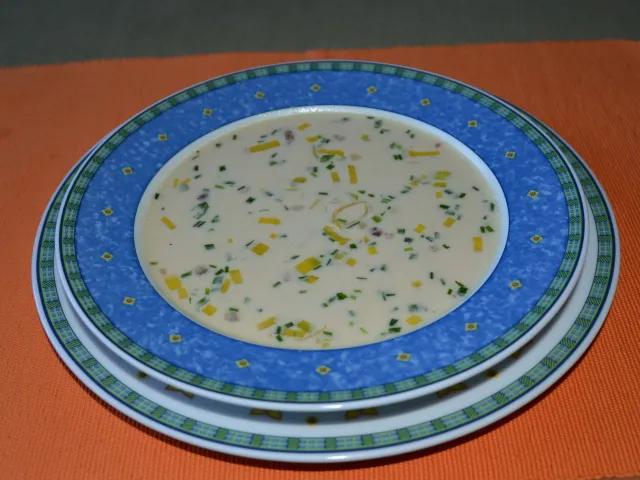 Knoblauch-Specksuppe