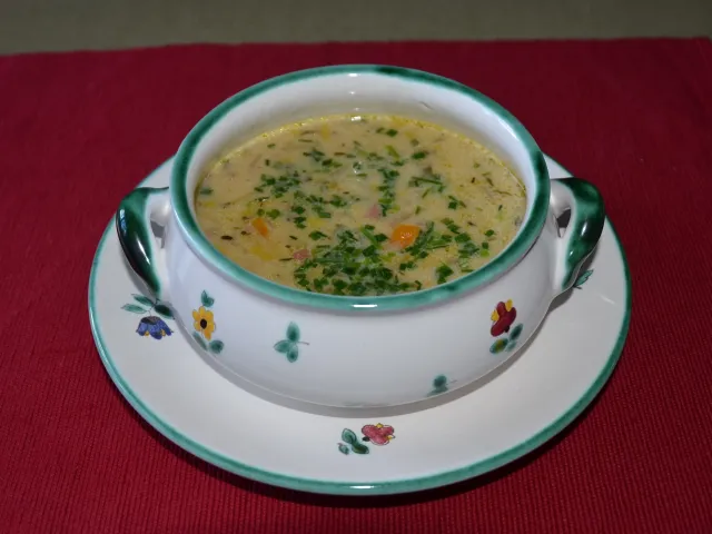 Köstliche Kräutersuppe