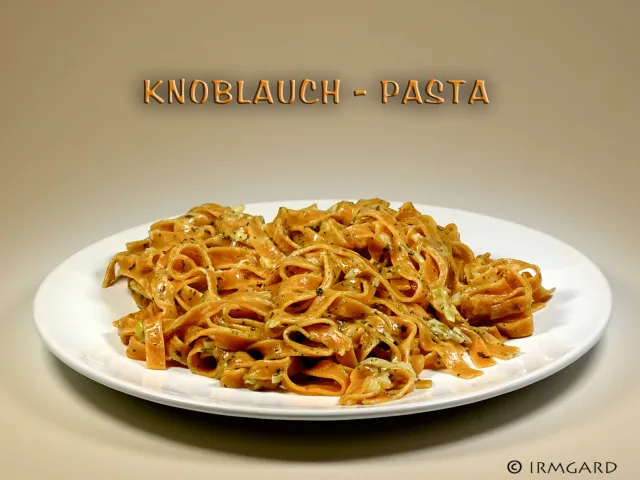 Knoblauch-Pasta